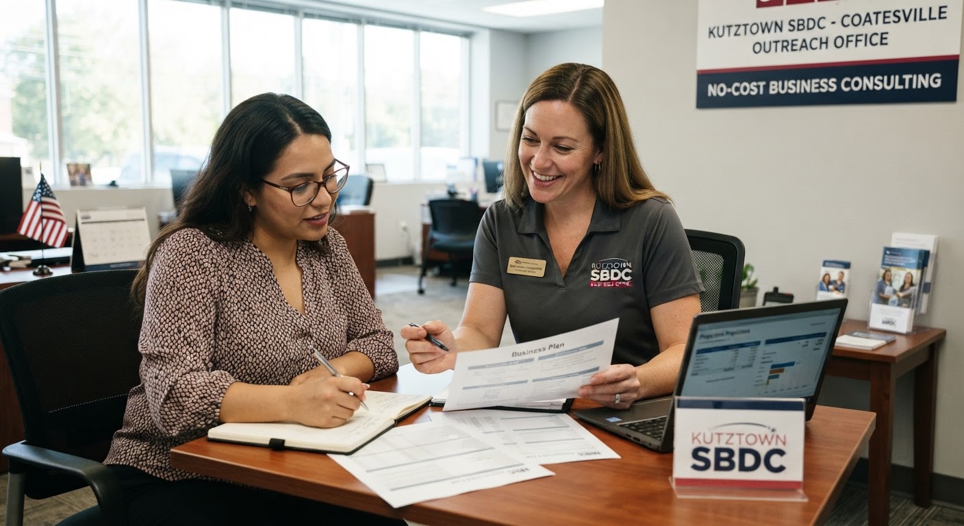 कुटटाउन SBDC ने Chester County में शुरू की नो-कॉस्ट बिजनेस कंसल्टिंग सर्विसेज