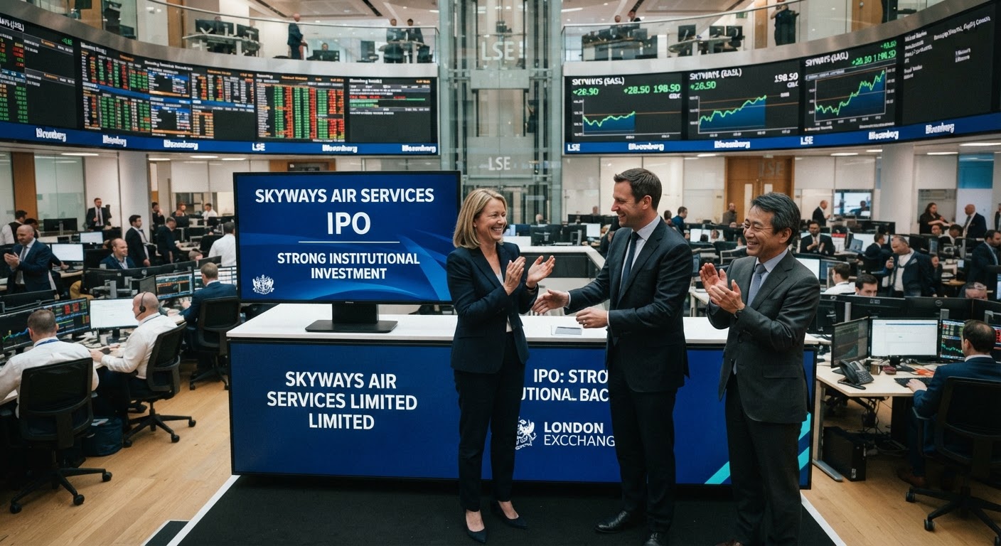 Skyways Air Services ने 582.80 करोड़ रुपये का IPO किया लॉन्च, Citigroup और Nomura ने किया निवेश