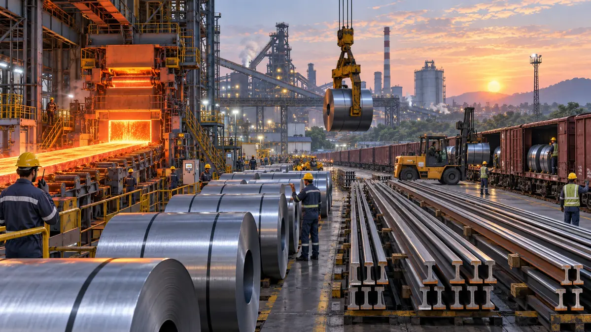 Steel Authority of India Limited के अगस्त 2026 में स्टील सेल्स में 13 percent की बढ़ोतरी, इन्वेंट्री लेवल्स में आई कमी