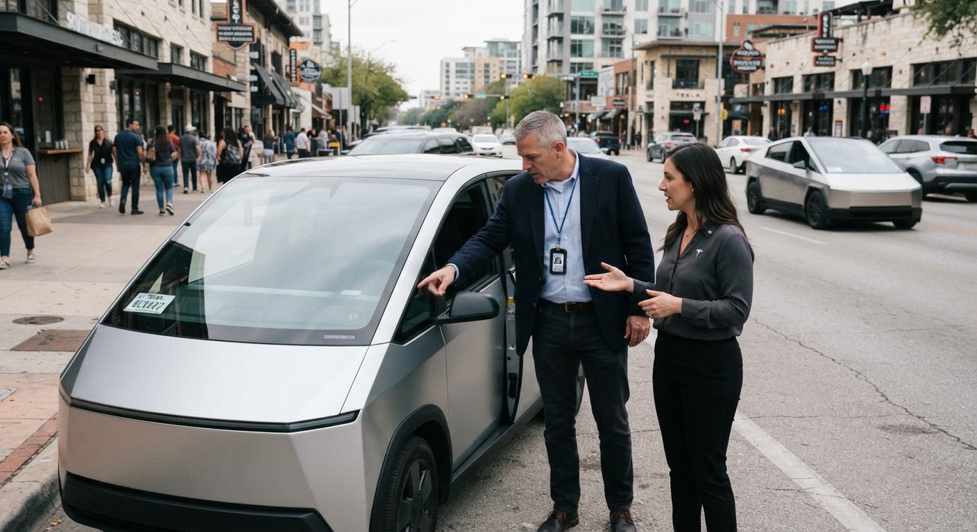 Tesla के स्टीयरिंग व्हील फ्री Cybercab पर NHTSA ने शुरू की जांच, Austin में लॉन्च के बाद स्टॉक में आई गिरावट